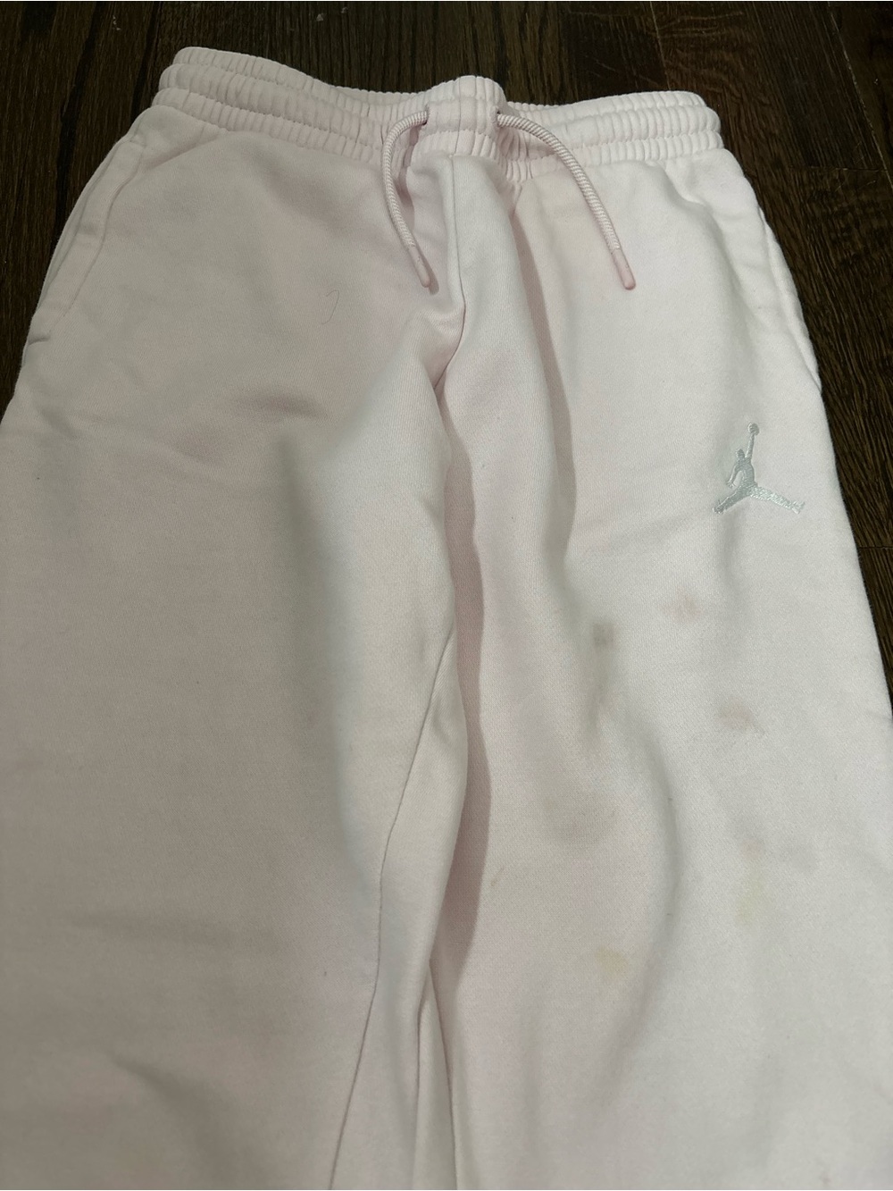 Jordan Kids Light Pink Fleece Joggers